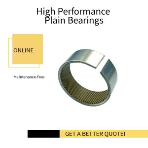 Stainless Steel Bushing, Fabric Sliding Layer