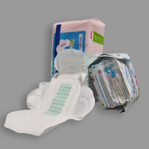 China Disposable Ultra Thin Female Sanitary Napkin With Anion Chip on sale