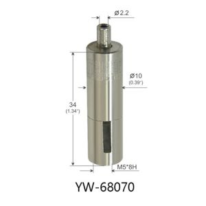 Self Locking Electroplated Nickel Adjustable Wire Rope Cable Gripper M10 Thread