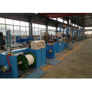 Quality Sky Blue Extrusion Line , electrical wire making machine 500Rpm Max Speed for sale