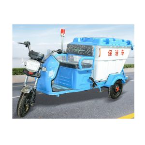 Electric Three Wheeled Water Truck Sprinkler 70-90km Driving Mileage