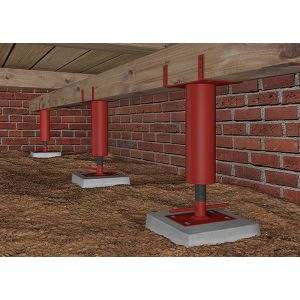 Buy cheap Galvanizing Structural Steel Adjustable Jack Post With Surface Treatment from wholesalers