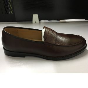 Customized OEM Mens Leather Loafers Top Grain Leather Venetian Loafers