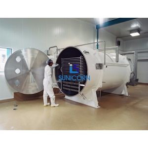 High Efficiency Vacuum Freeze Drying Equipment Strong Water Catching Ability