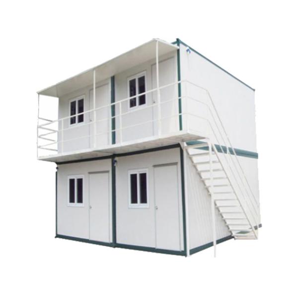 Buy Steel Sandwich Panel Ready Made Prefab Living Container Houses at wholesale prices
