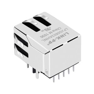 LPJG0803AHNL | Gigabit Rj45 Modular Jack , Single Port 10/100/1000Base