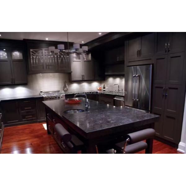 Modern Style Elegant Black Marble Granite Slab for Villa Countertop and Outdoor Decor