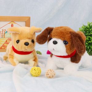Odorless 20cm Vocalizing Dog Plush Doll For Children