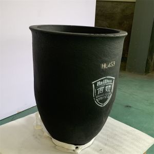 Silicon Carbide Graphite Copper Melting Crucible for Industrial Use