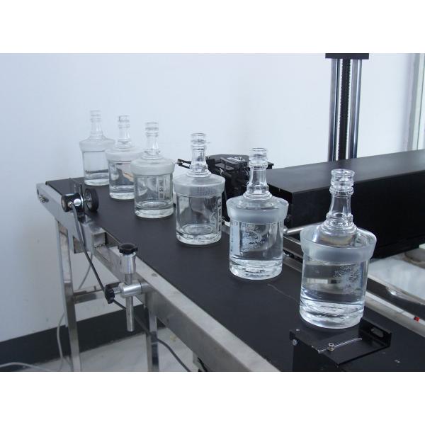 High Precision Marking Wine Glass Engraving Machine , Wine Bottle Etching