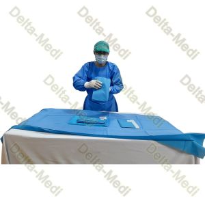 ENT Disposable Surgical Drapes ENT Drape Pack ETO Gas Sterilization