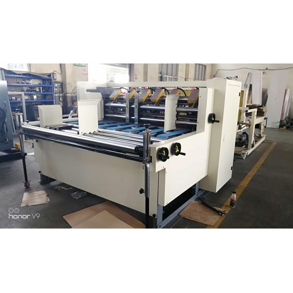 Auto Feeding Thin Blade Slitter Scorer Machine For Corrugated Paper Easy Operation
