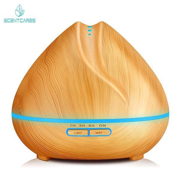 Buy Cool Mist 300ML Essential Oil Diffuser Wood Grain Aromatherapy Diffuser at wholesale prices