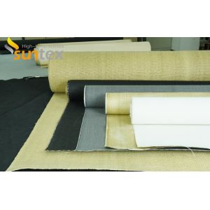 Fiberglass Manufacture Silica Coated Cloth Fabric high temperature fiberglass