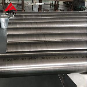 ASME Welded Titanium Condenser Tubes Gr1 Titanium Heat Exchanger Tubes