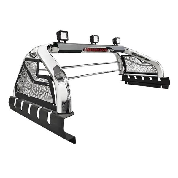 REVO Triangle Iron Dragon Gate Frame Truck Roll Bar for Toyota Hilux Vigo