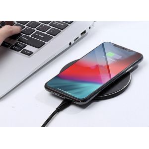 Alu ABS Micro USB 10W QI Standard Wireless Charging Pad