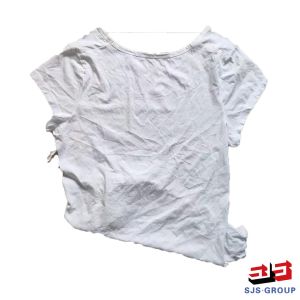 SGS Decontamination Hosiery T Shirt White Rags Bulk