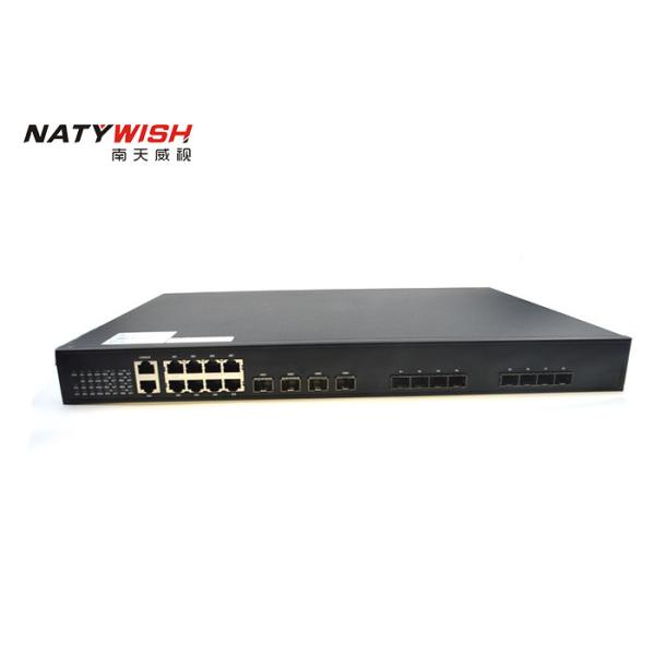 10G Rack Mount 8 ports OLT GPON Passive Optical Network Supporting Ethernet