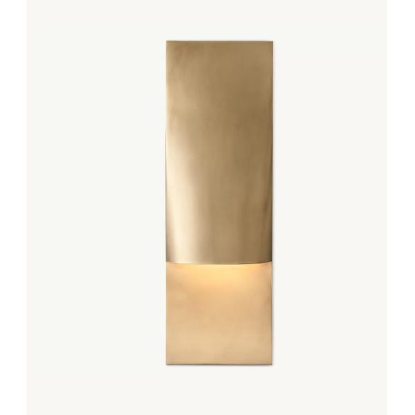 Buy Vertical Brass Wall Sconce Modern Waterproof Outdoor Wall Lamp 100V - 277V at wholesale prices