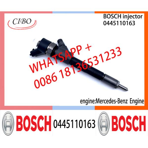 BOSCH injetor 0445110162 0445110163 Common Rail fuel Injector 0986435109 A647070018780 05137297AA for Mercedes-Benz CDi