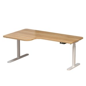 Triple Motor Electric L-Shaped Desk for Custom Design and Adjustable Height in