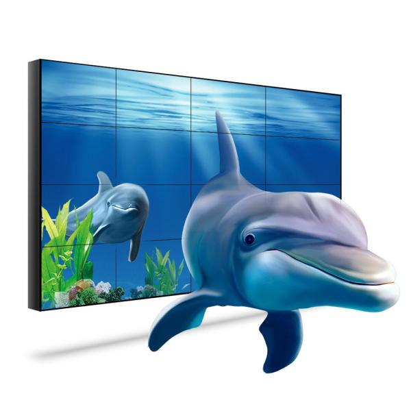 Buy 1920x1080 4k LCD Splicing Screen , LCD Panels For Video Wall 6ms Repond at wholesale prices