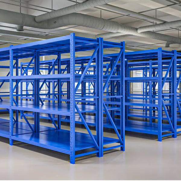 Adjustable Shelving 4 Tier Metal Shelving Unit For Easy Organization Metal Storage Shelving