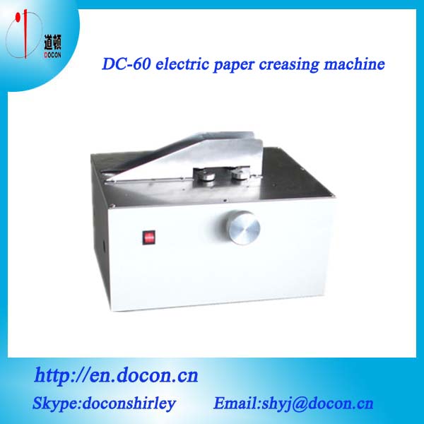 Buy DC-60 electric creasing machine at wholesale prices