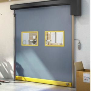 Duty Steel Structure High Speed PVC Roll Up Rapid Shutter Door 304 Stainless