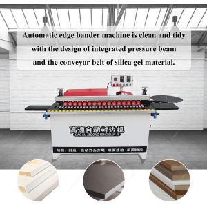 Auto Small Edge Banding Machine Sales Edge Bander for Farms 150 KG Weight Supply