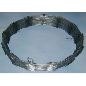 Incision Electrified Concertina Razor Coil Played High Security Protection