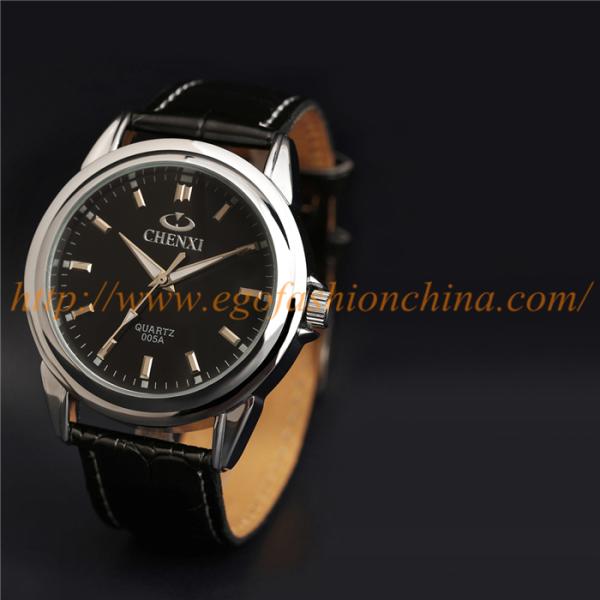 005A2 Fashion Jewelry Wholesale Leather Watches Unisex Man Woman Stainless Quartz Watches