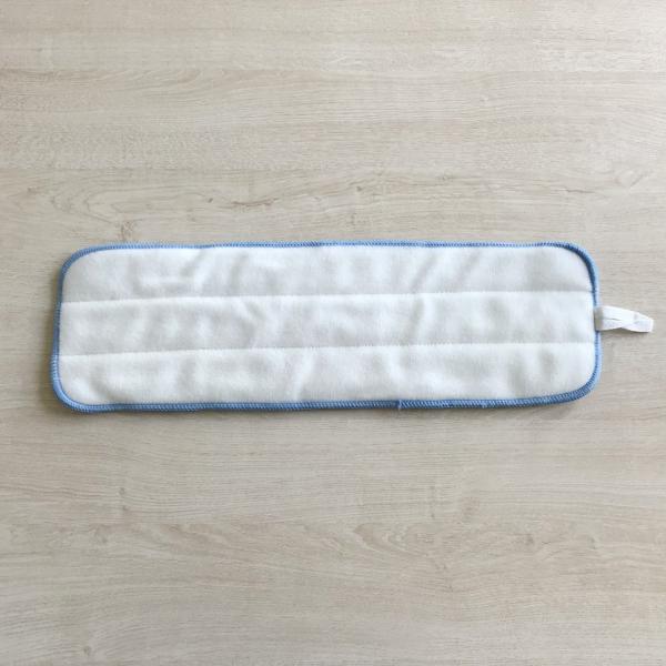 100% polyester absorb water flat mop house keeping wet mop Chinese suppiler with scrape
