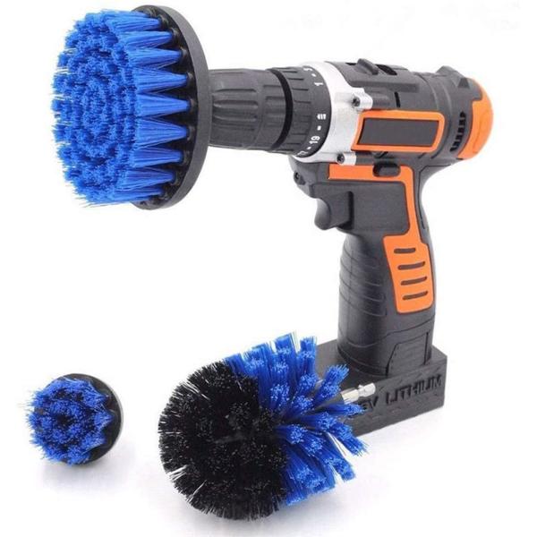 Buy PP Filament 3pcs Electric Drill Brush Attachments For Cleaning at wholesale prices