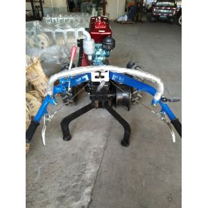 Four Gear Hydraulic Tractor Winch / Double Drum Compact Tractor Winch