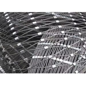 High Strength SS316 Ferrule Wire Cable Balcony Net Diamond Hole