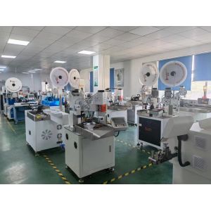 1500KG Pressing Ability Automatic Cable Wire Cutting Stripping and Crimping