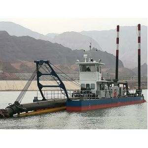 CCS 7.5m Steel Mud Dredger with 1500m Discharge Distance Draft 1 Meter