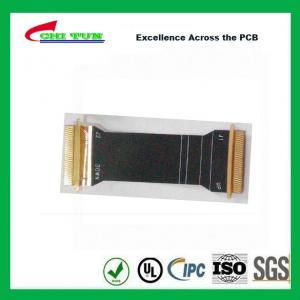 Quality Sillkscreen Flexible PCB Fabrication , Mobile Phone PCB Board Black Solder Mask for sale