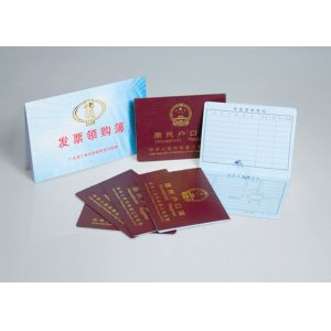 Buy cheap Moisture Proof Embossed Certificate Printing With Mechanical Pulp Pulping Type from wholesalers