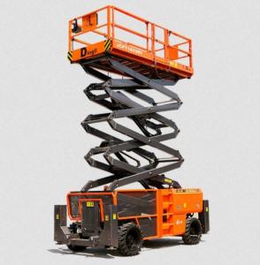 Quality Electric Vertical Electric Mobile Scissor Lift / Scaffolding Aerial Lift Work Platform for sale