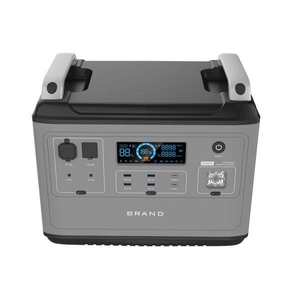 Buy LiFePO4 Smart Portable Rechargeable Power Supply Solar Generator Multiscene 1997Wh at wholesale prices