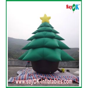 Green Inflatable Christmas Tree Inflatable Holiday Decorations