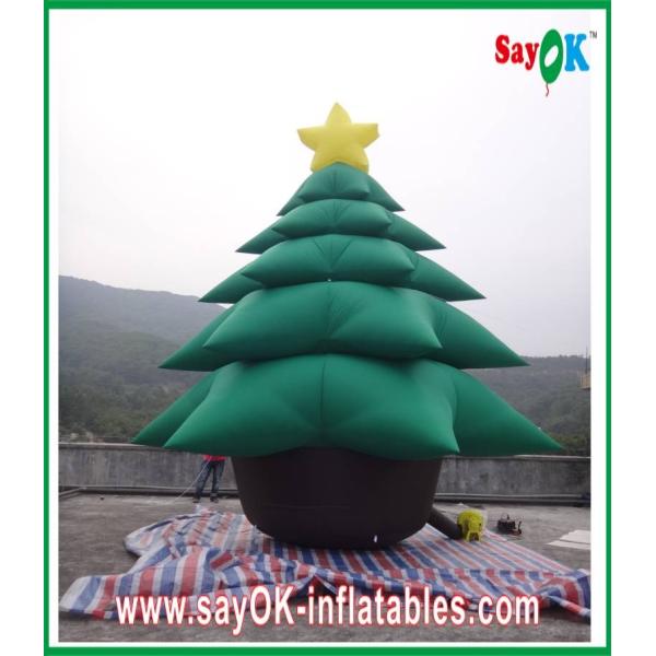 Buy Green Inflatable Christmas Tree Inflatable Holiday Decorations at wholesale prices