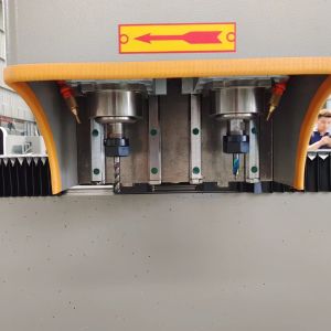 Automatic Hole Drilling Machine 3200mm Aluminium Cnc Mill Drill Machine