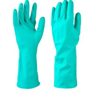 CE Approved Green Nitrile Glove Protecting You and the Environment