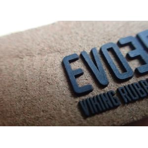 Personalized Logo Garment Leather Patch Custom Embossed Jeans Leather Patch