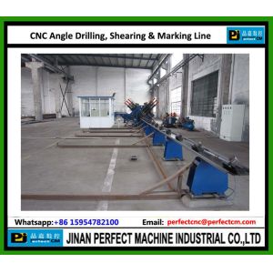 China CNC High Speed Angle Drilling and Marking Line for sale Used in Transmissi