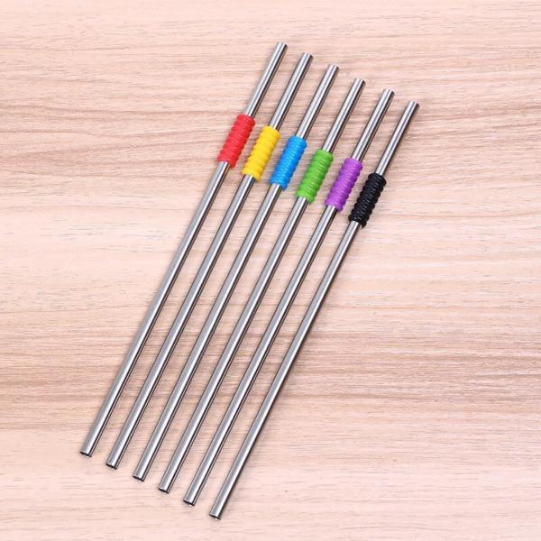 Buy Stainless Steel Metal Drinking Cocktail Straws Reusable Straw at wholesale prices